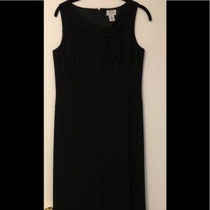 Plus Size Black Contrast Floral Jersey Crepe Dress